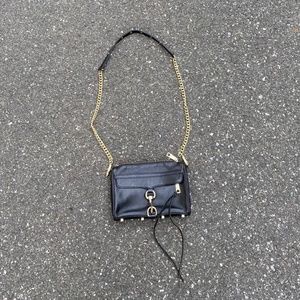 rebecca minkoff leather shoulder bag